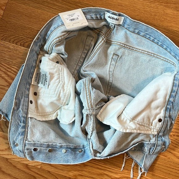 AGolde Parker Long Short Size 32 NWT - Picture 10 of 13